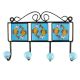 Turquoise Fish Ceramic Tiles Hook